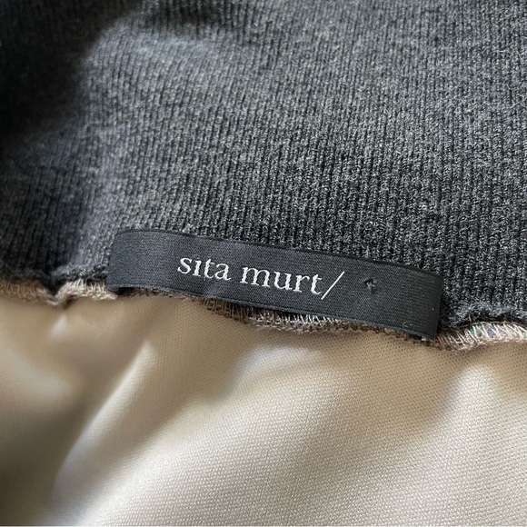 Sita Murt Cashmere Silk Viscose Floral Printed Bubble Hem Skirt EUC FR 40/US 8 - Picture 6 of 9